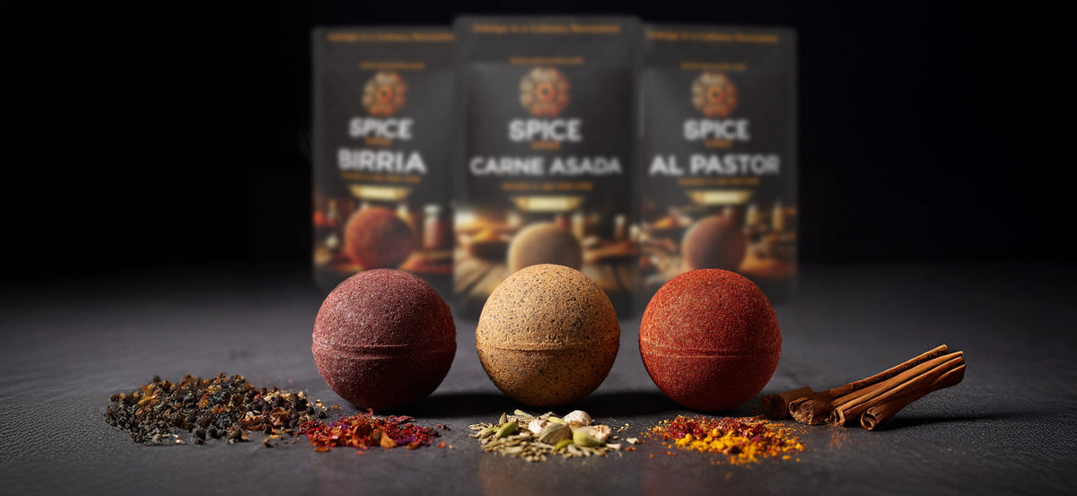 Meat Orb Spice Orbs Trio Packs: Best Meat + Mexican Seasoning Packs