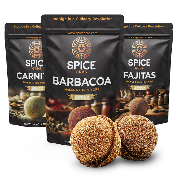 Easy Dinner Bundle: Barbacoa, Fajita & Carnitas Seasoning Bombs